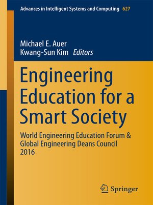 cover image of Engineering Education for a Smart Society
